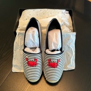 Kate Spade crab espadrille brand new